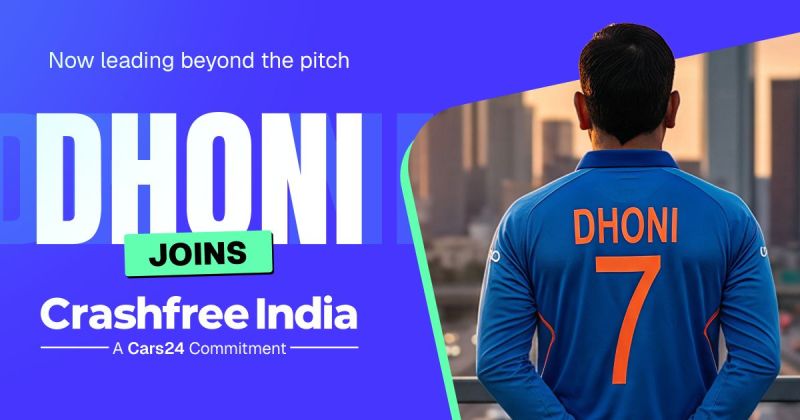 MS Dhoni Joins CARS24